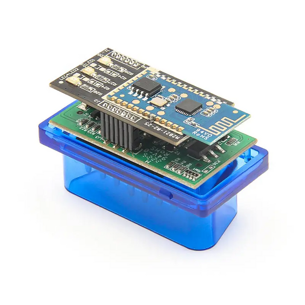 Автосканер ELM327 Bluetooth v1.5 діагностичний адаптер OBD2 Pic18F25K80 (2 плати) повна версія ЕЛМ327 elm_Bluetooth фото