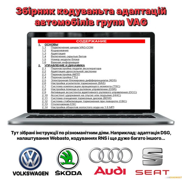 Сборник информации по кодировкам блоков автомобилей группы VAG а именно: Volkswagen, Audi, SKODA, SEAT vag_prog_1 фото
