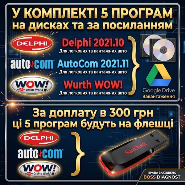 Одноплатный сканер AutoCom CDP+ 2026 с программами AutoCom 1 plata + BT фото
