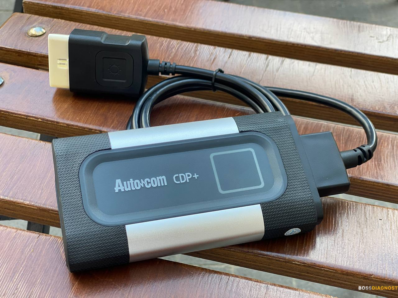 Двухплатный сканер AutoCom CDP + 2021.11 универсальный диагностический автоксканер Автоком и новейшие программы Delphi, Auto Com, WOW в комплекте АвтоКом 2 плати з Bluetooth фото