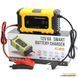 Foxsur FBC1206D зарядний пристрій для акумуляторів (12V 6A, 4-120Ah) автоматичний, імпульсний FBC1206D фото 8