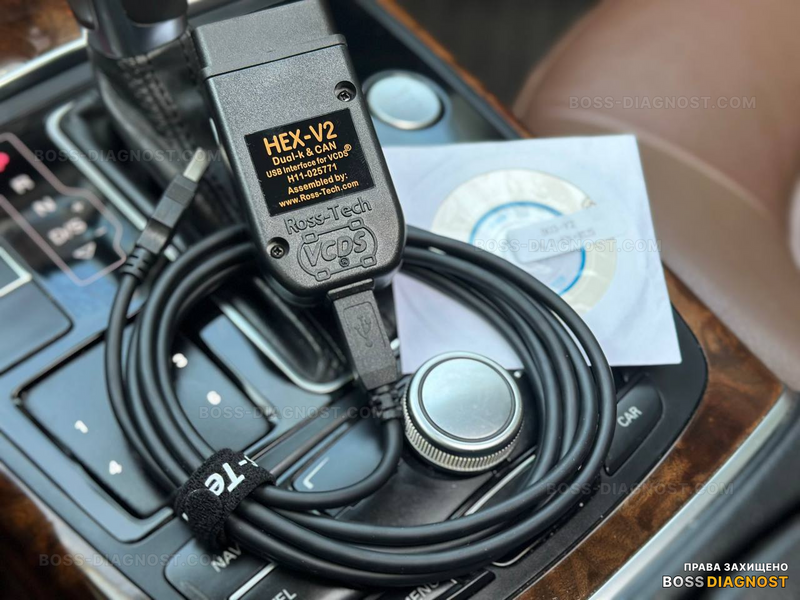 ВАСЯ Диагност 25.3 автосканер Vag Com HEX V2 всдс VCDS vasia_25.3 фото