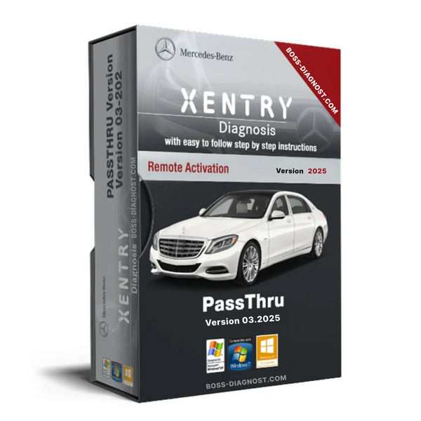 Xentry Passthru v25.3.3 - Програма для діагностики Mercedes-Benz XPT_25.3.3 фото