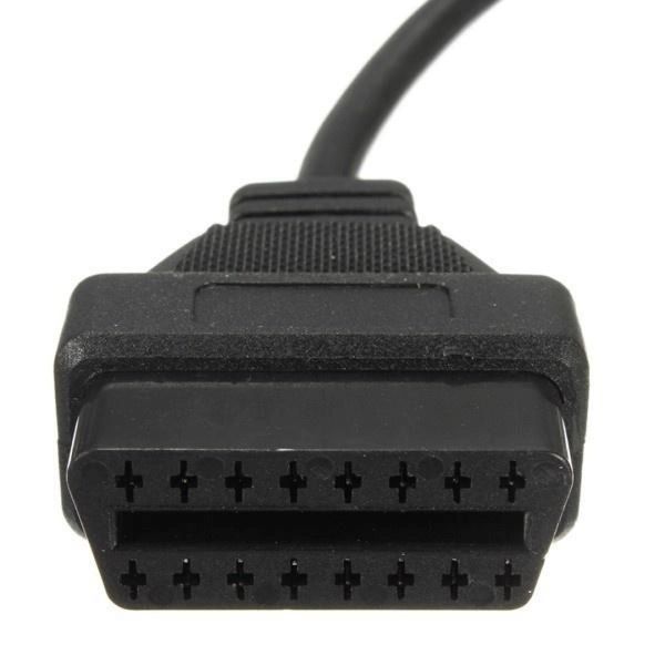Перехідник OBD2 VAG AUDI 2x2pin для підключення діагностики до авто vag_2*2 фото