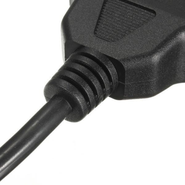 Перехідник OBD2 VAG AUDI 2x2pin для підключення діагностики до авто vag_2*2 фото