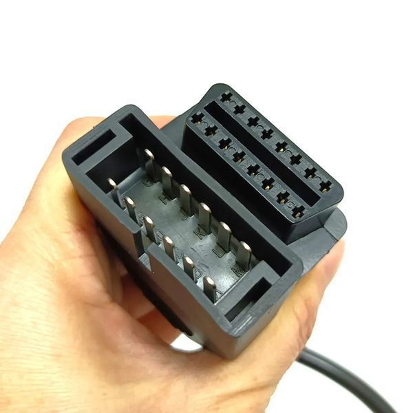 Перехідник GM12 pin - 16 pin obd 1 obd 2 для автосканерів з обд1 на обд2 (Daewoo, ZAZ, ВАЗ, Lanos, Sens) gm12 фото
