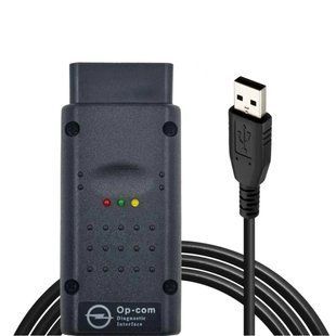 Діагностичний сканер OP-COM v1.99 адаптер для діагностики авто Opel Saab obd2 Оп-ком для Опель op-com_1.99 фото