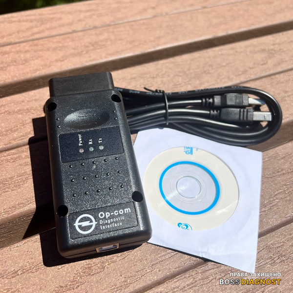 Діагностичний сканер OP-COM v1.99 адаптер для діагностики авто Opel Saab obd2 Оп-ком для Опель op-com_1.99 фото